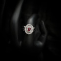 2 in 1 Ruby Ring