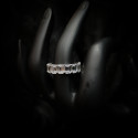 Emerald cut band Ring