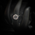 Large Solitaire single Ring