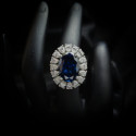 Oval Sapphire Ring